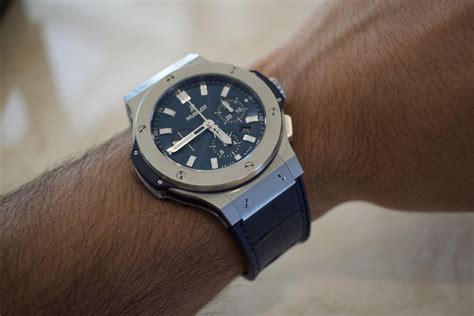 hublot big bang steel on the wrist|hublot 44mm big bang.